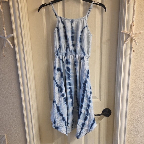 GAP Blue Tie-Dye Dress - Picture 1 of 16